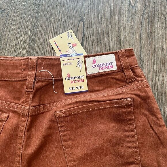 NWT Comfort Denim Mini Skirt Belted Size 9/10 - Picture 5 of 8